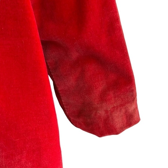 Vintage Girls Winter Coat with Hand Warmer Muff Sears Youth Jacket Size 5 - Picture 9 of 9